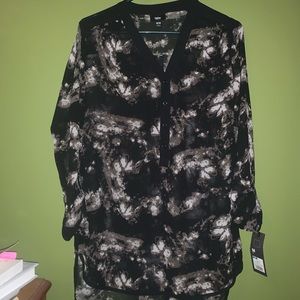 Sheer tunic size medium